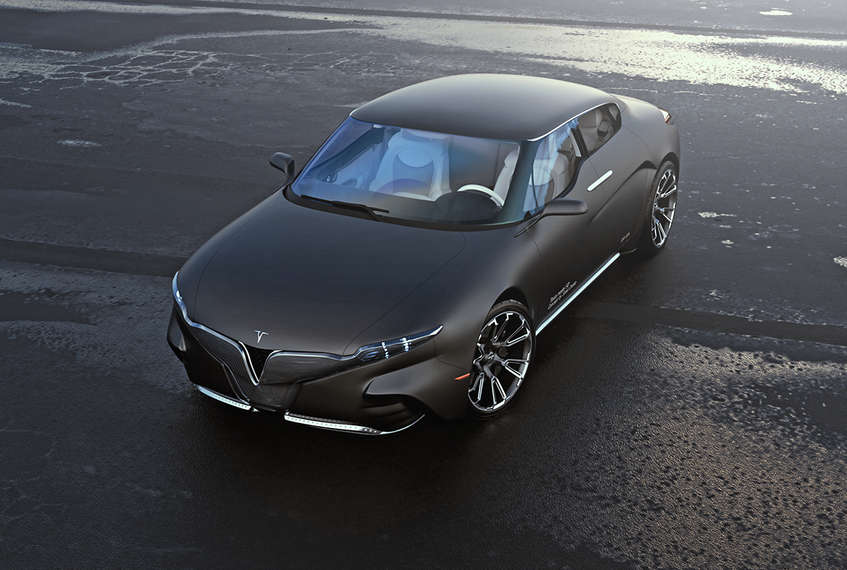 tesla，SD，automobile，