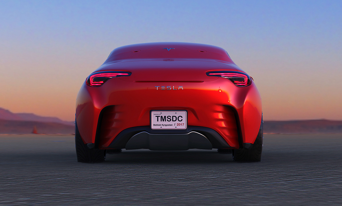 tesla，SD，automobile，