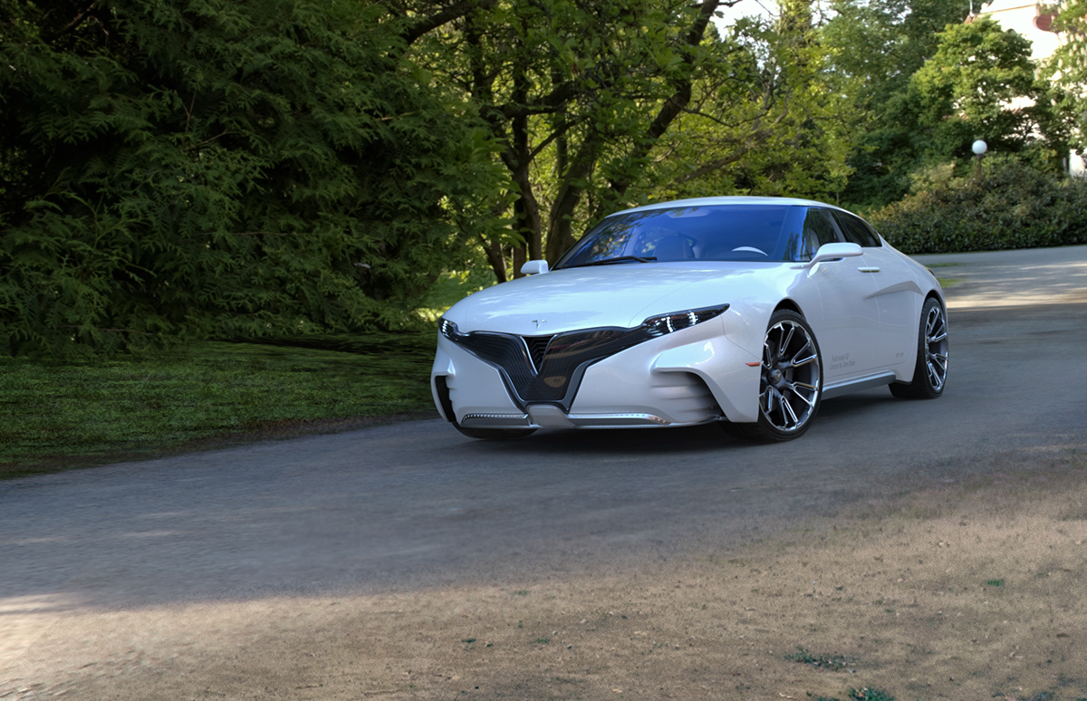 tesla，SD，automobile，