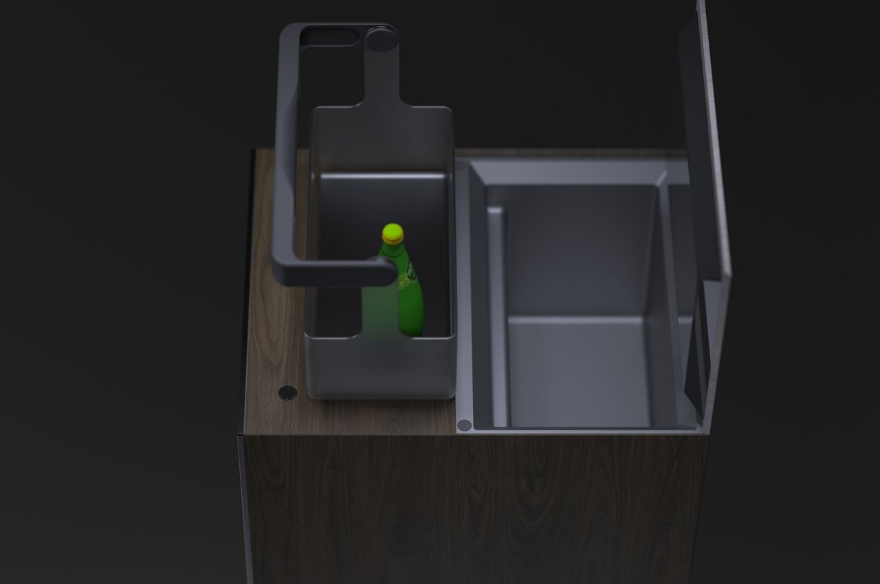 bedside cupboard，If design award，Ultraviolet disinfectant，wireless charger ，