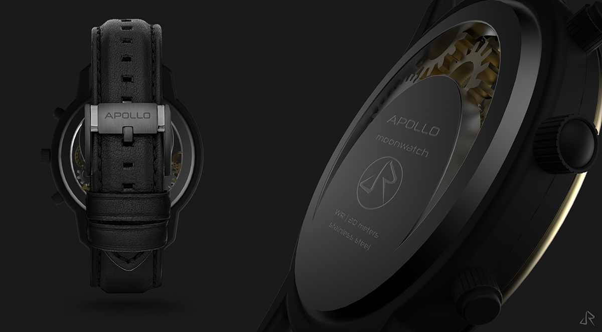 Wrist watch，moon，APOLLO，Moonwatch，