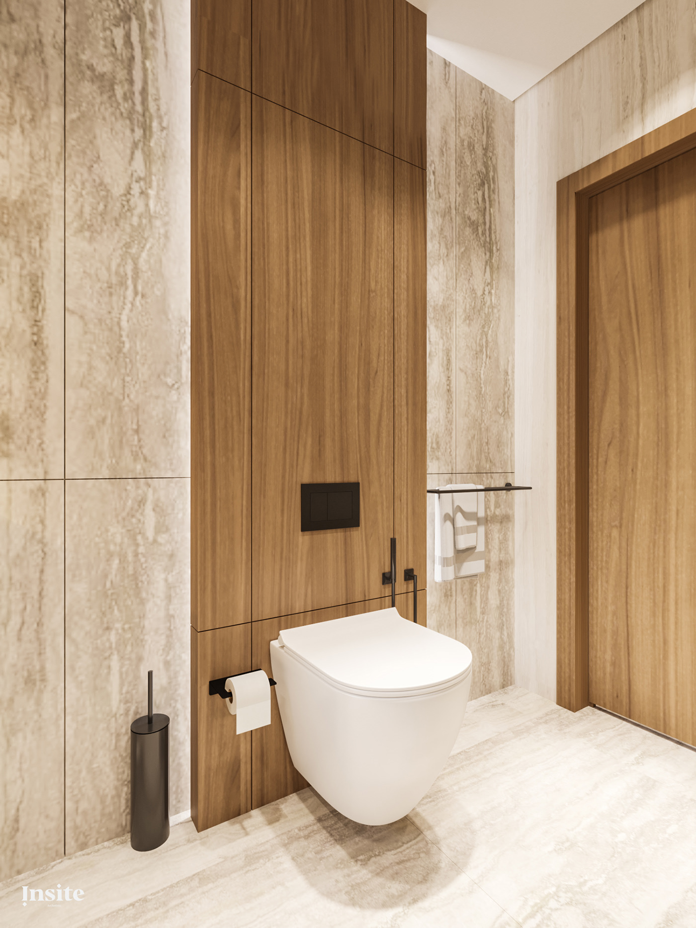 bedroom，Modern style，insite architects，comfortable，