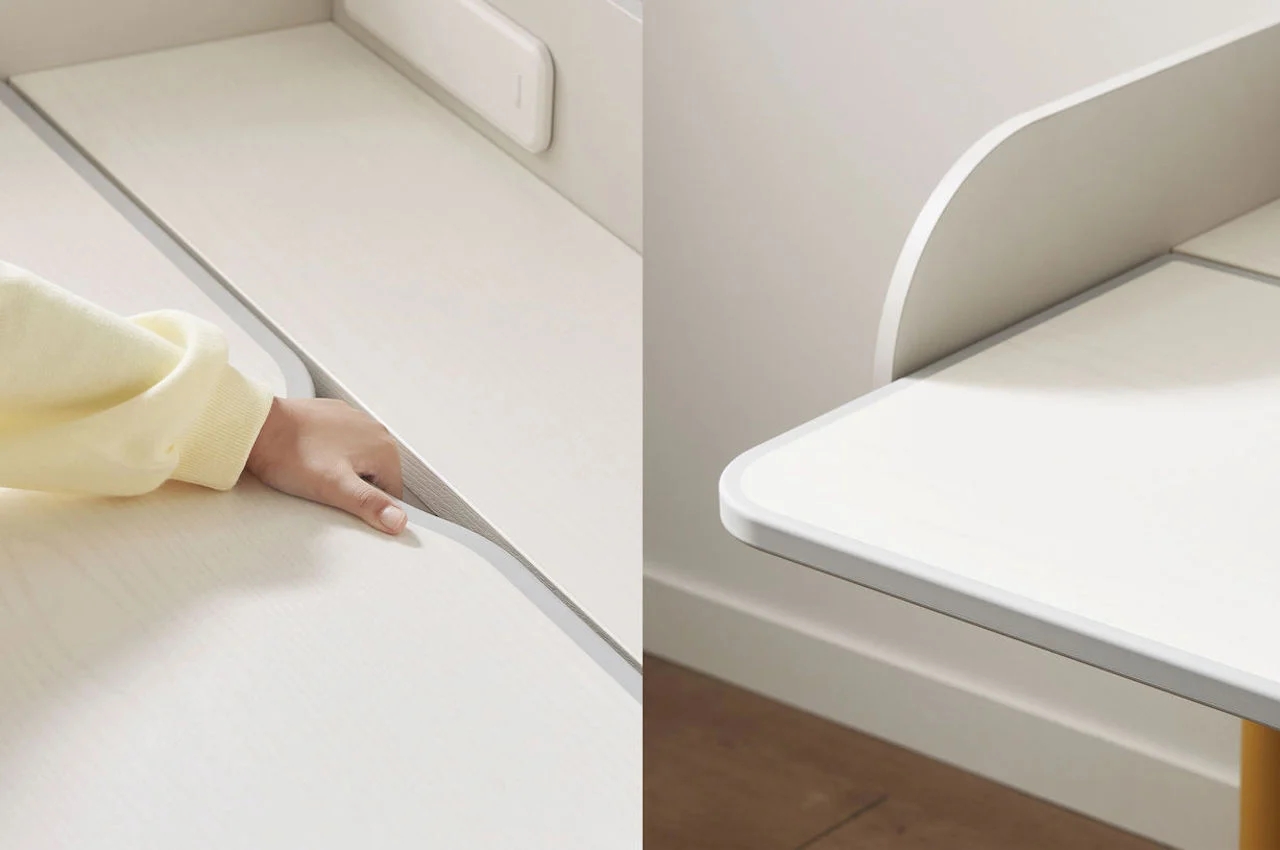 desk，Adjustable height，If design award，children，