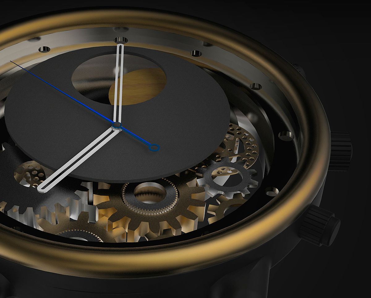 Wrist watch，moon，APOLLO，Moonwatch，