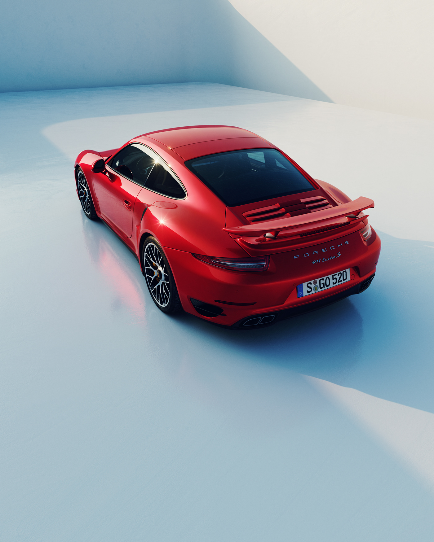 cgi，Porsche，Sports car，