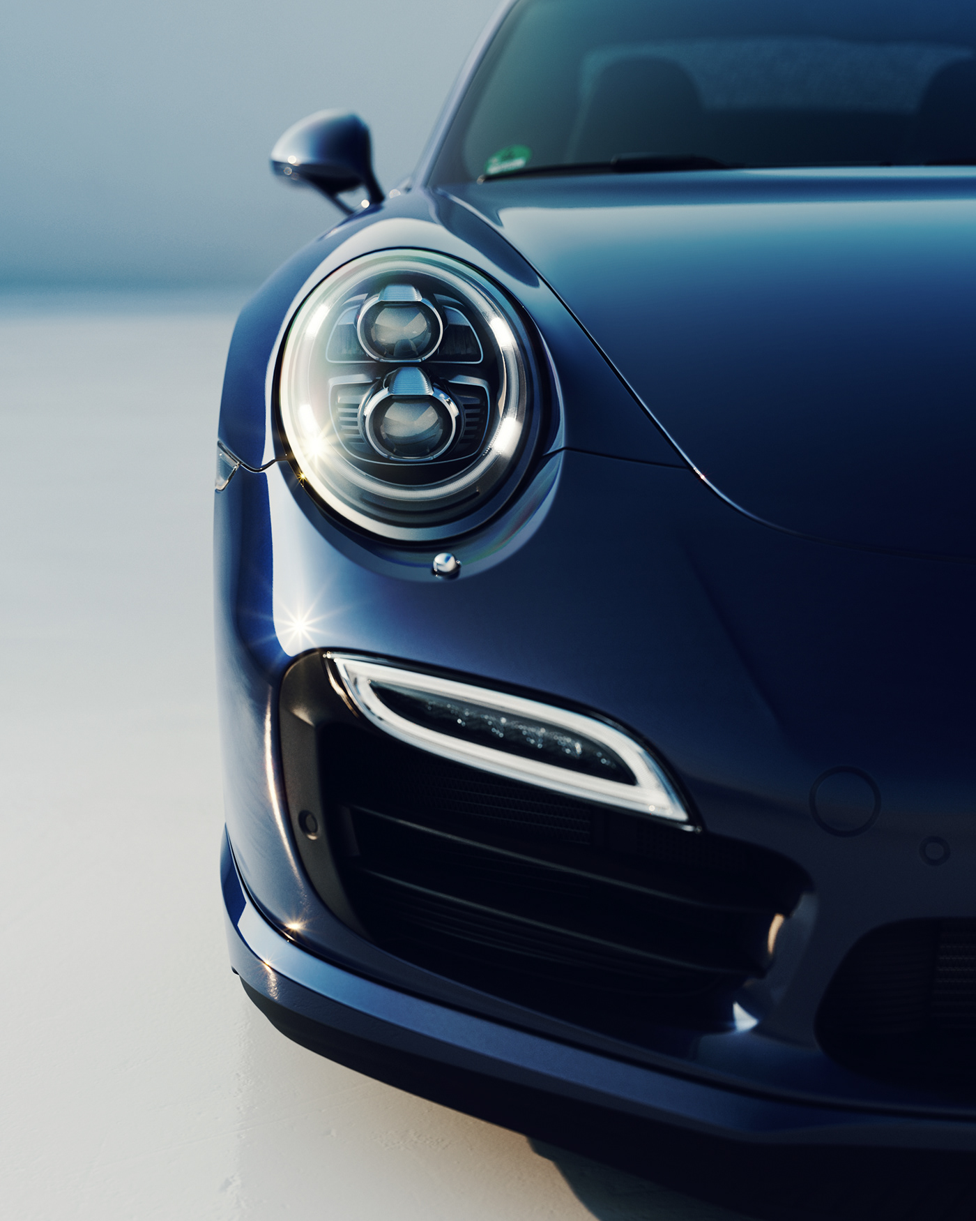 cgi，Porsche，Sports car，