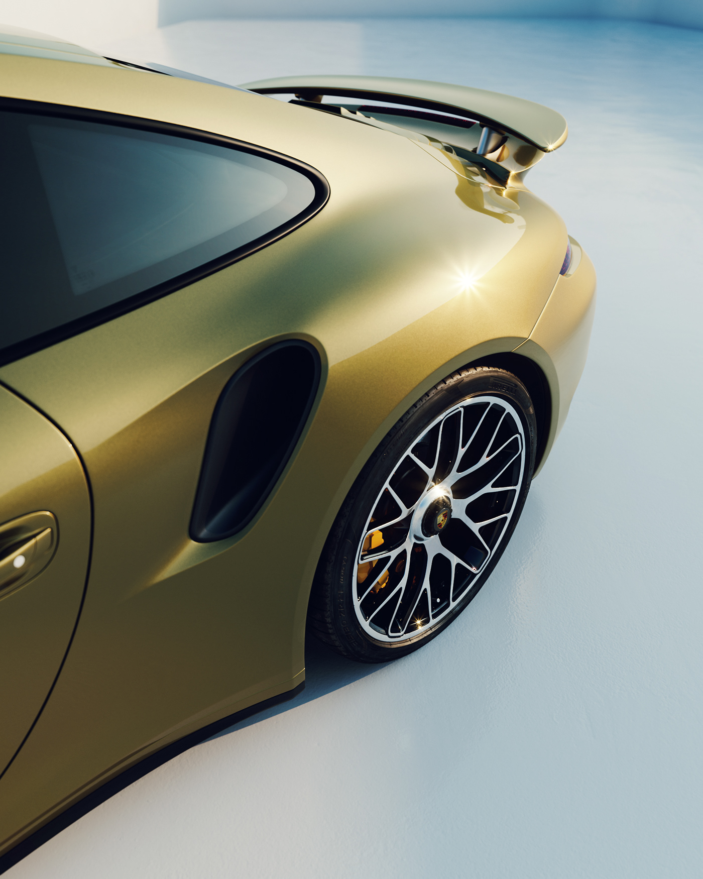 cgi，Porsche，Sports car，