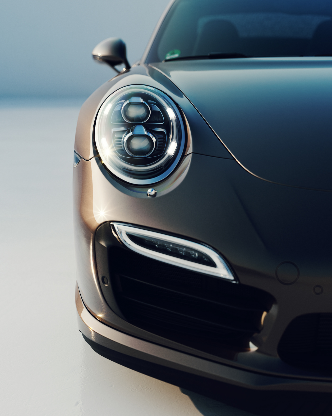 cgi，Porsche，Sports car，