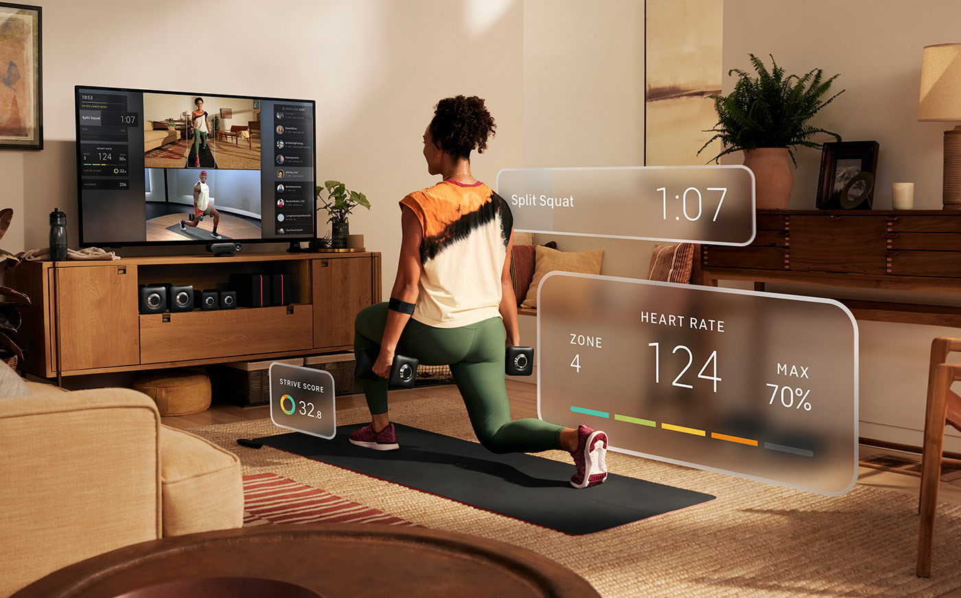 Peloton Guide，Bodybuilding，12 megapixels，Qualcom SOC，Voice control，
