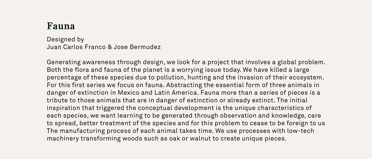 Fauna，oak，Walnut，