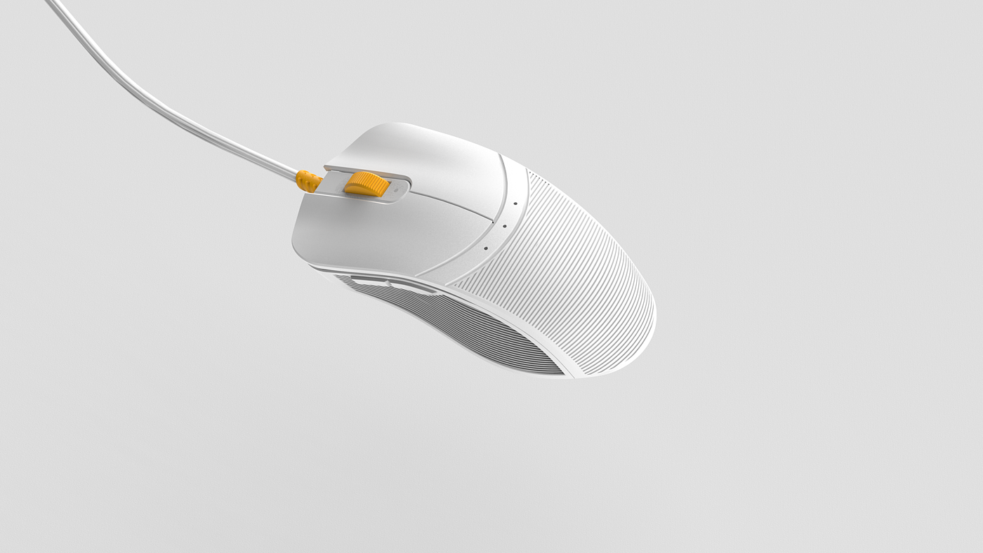 keyshot，mouse，White products，