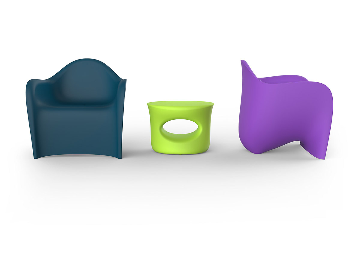 furniture，modern，Tenjam，Coastal plastics (RCP)，environment protection，