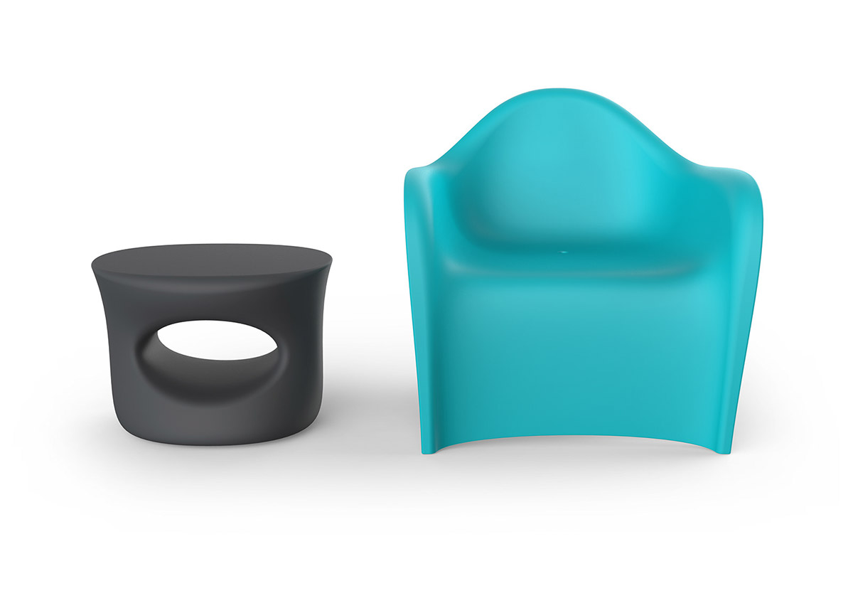 furniture，modern，Tenjam，Coastal plastics (RCP)，environment protection，