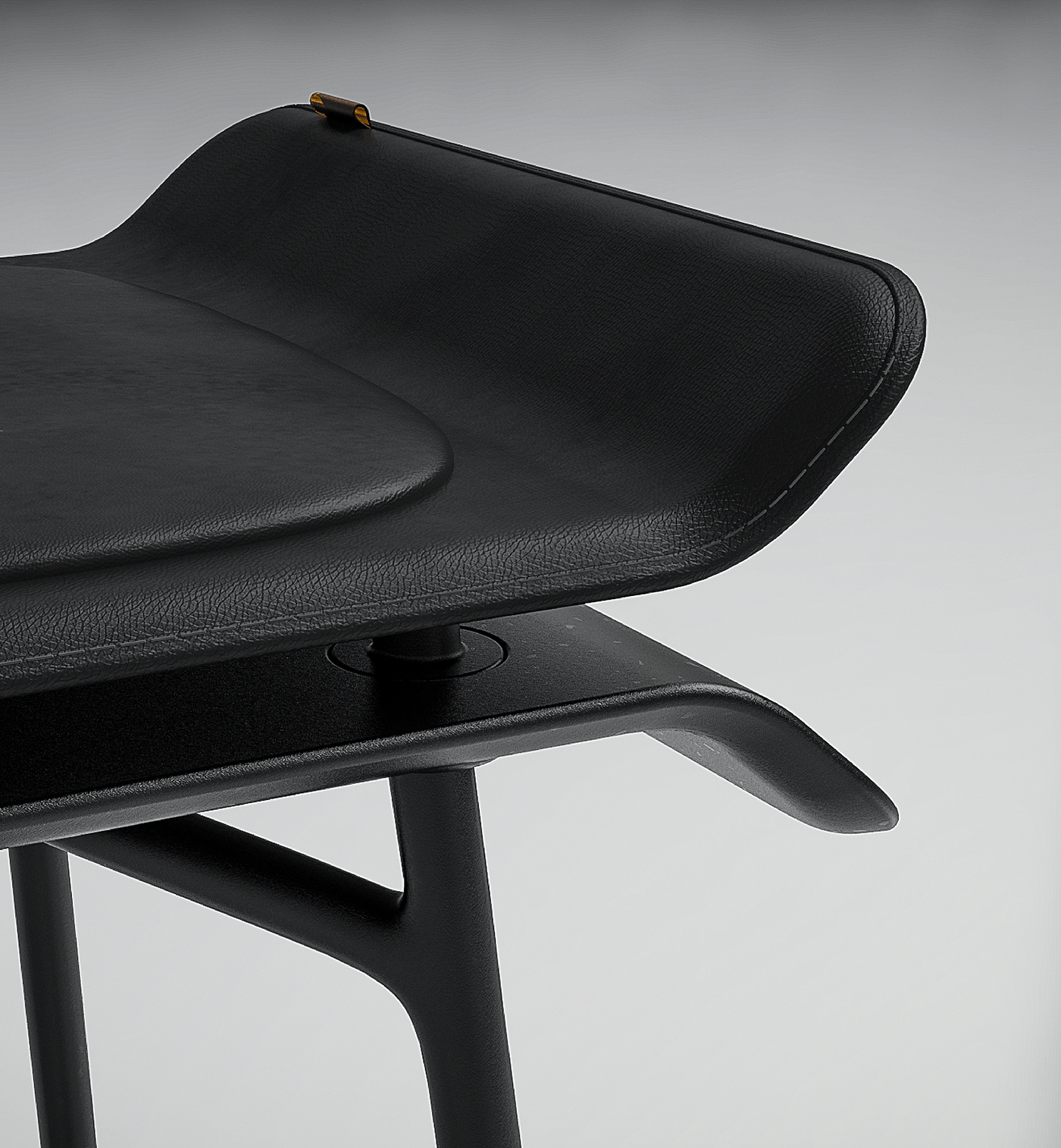 industrial design，black，chair，