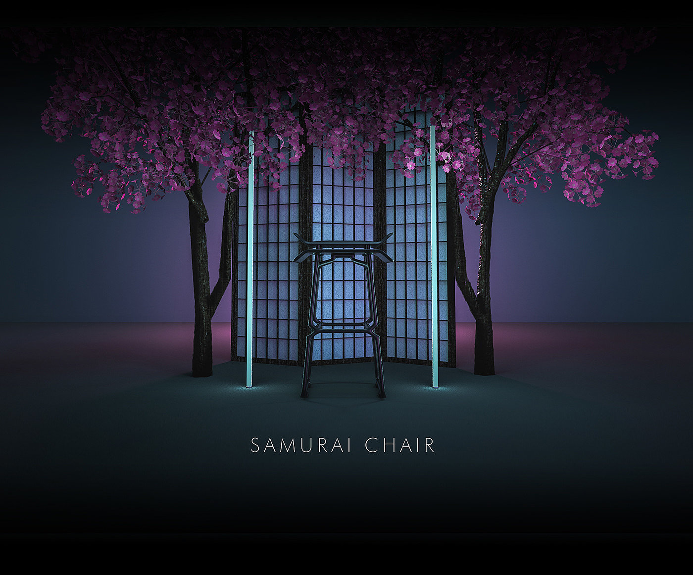 industrial design，black，chair，
