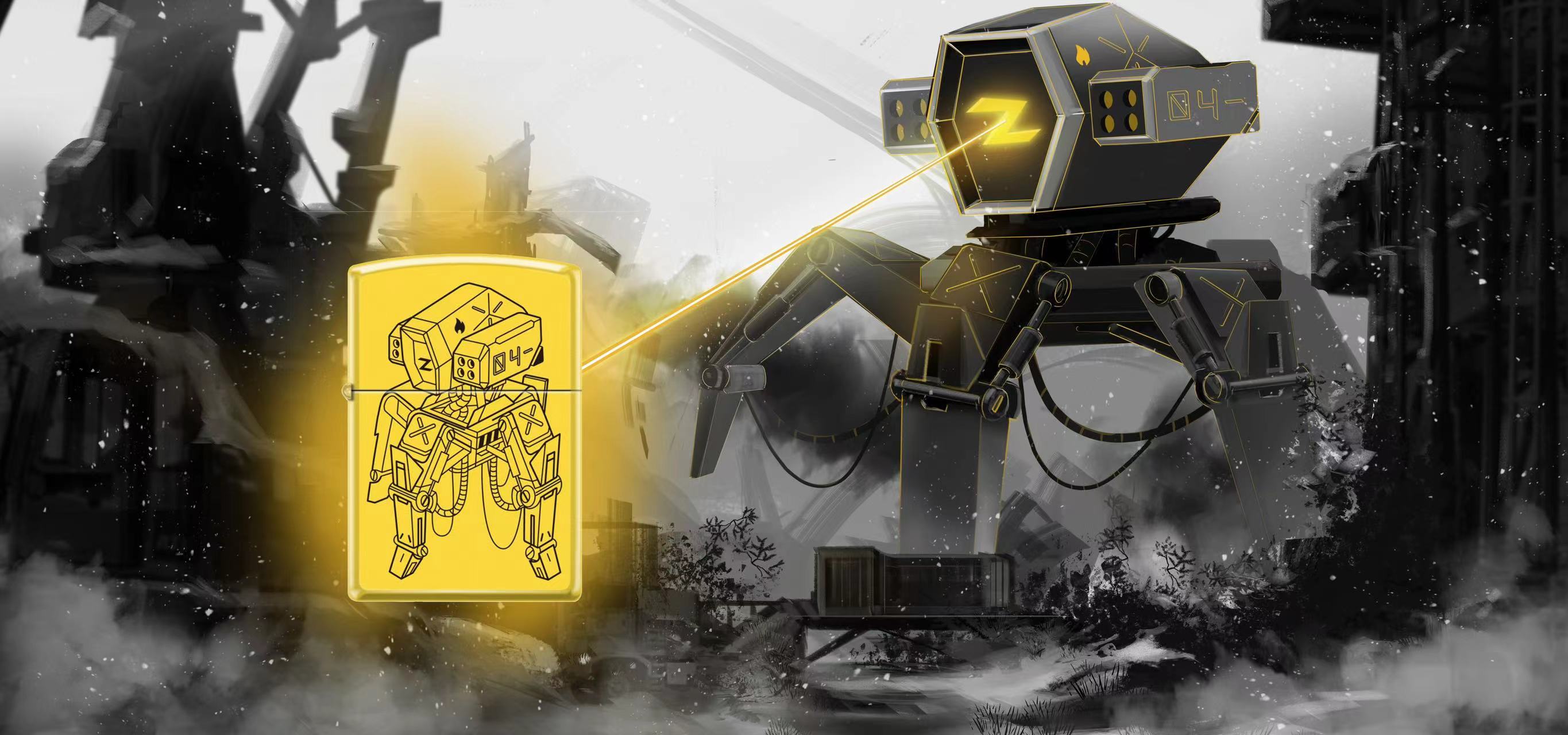 product design，lighter，Zippo，Illustration，Original design，