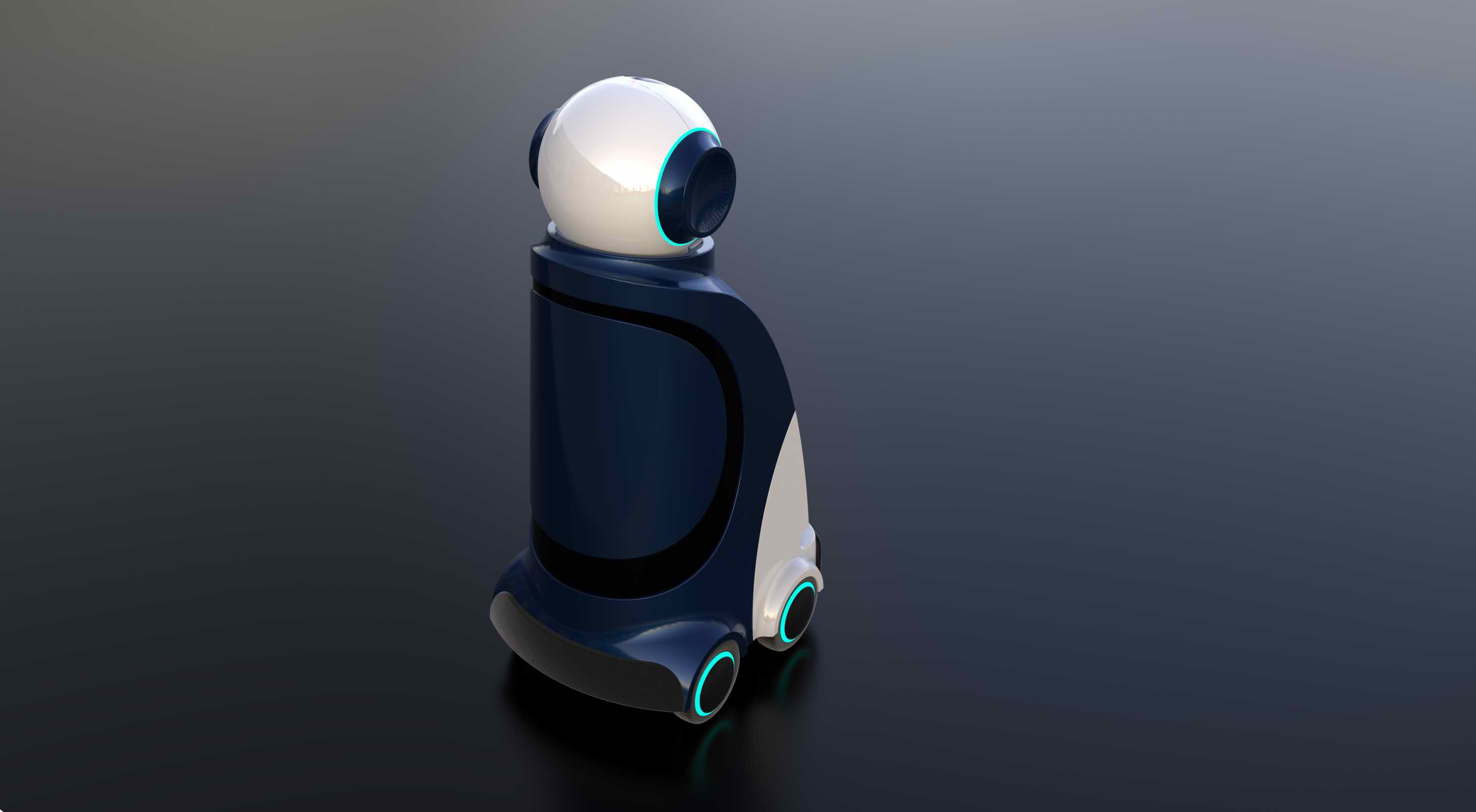 intelligence，outdoor，Patrol robot，