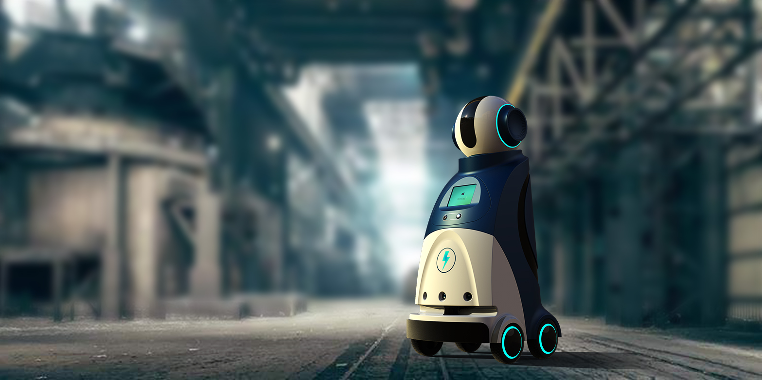 intelligence，outdoor，Patrol robot，