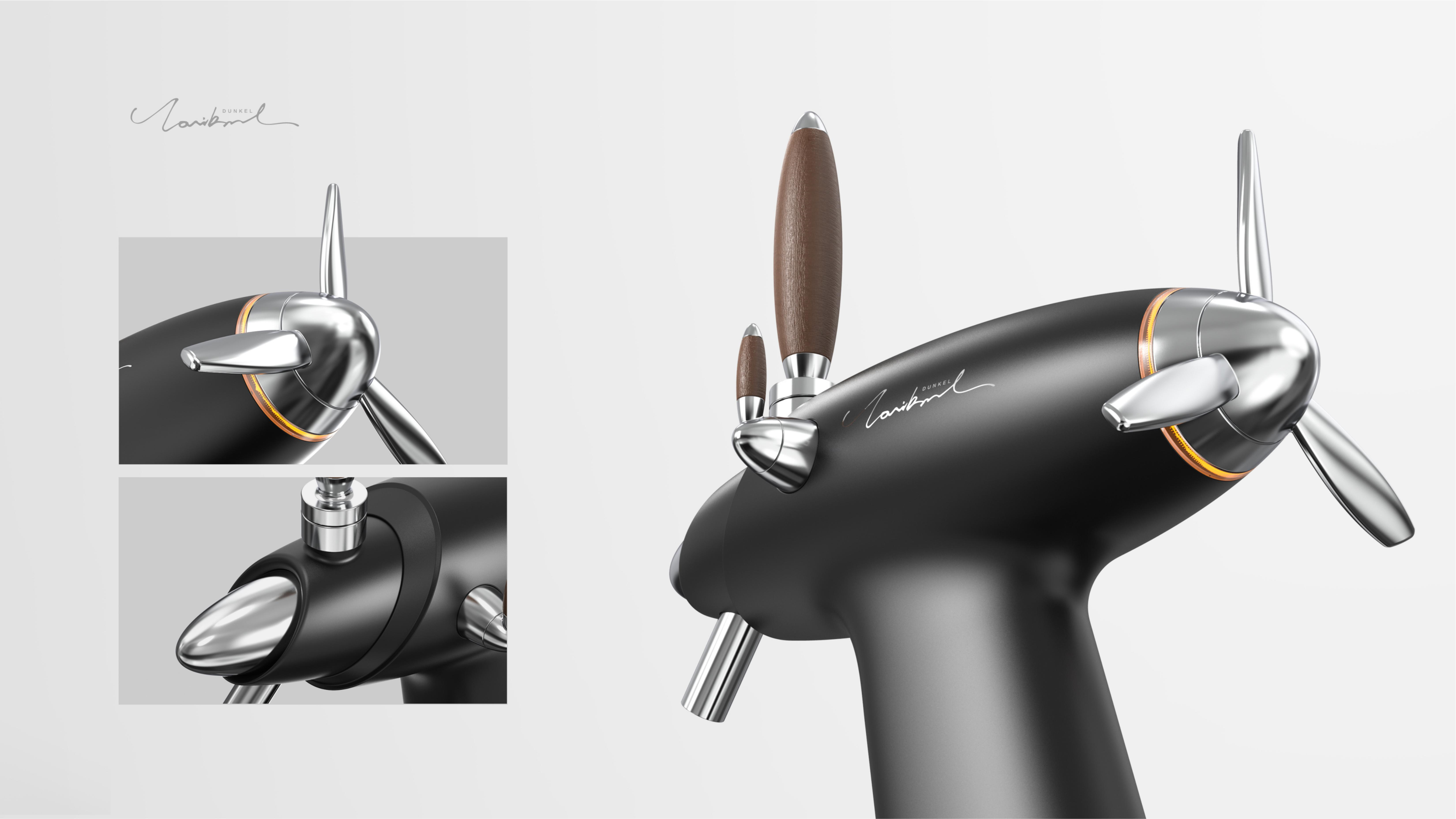 China Resources Snowflakes，Black beer，Commercial design，Beer column，