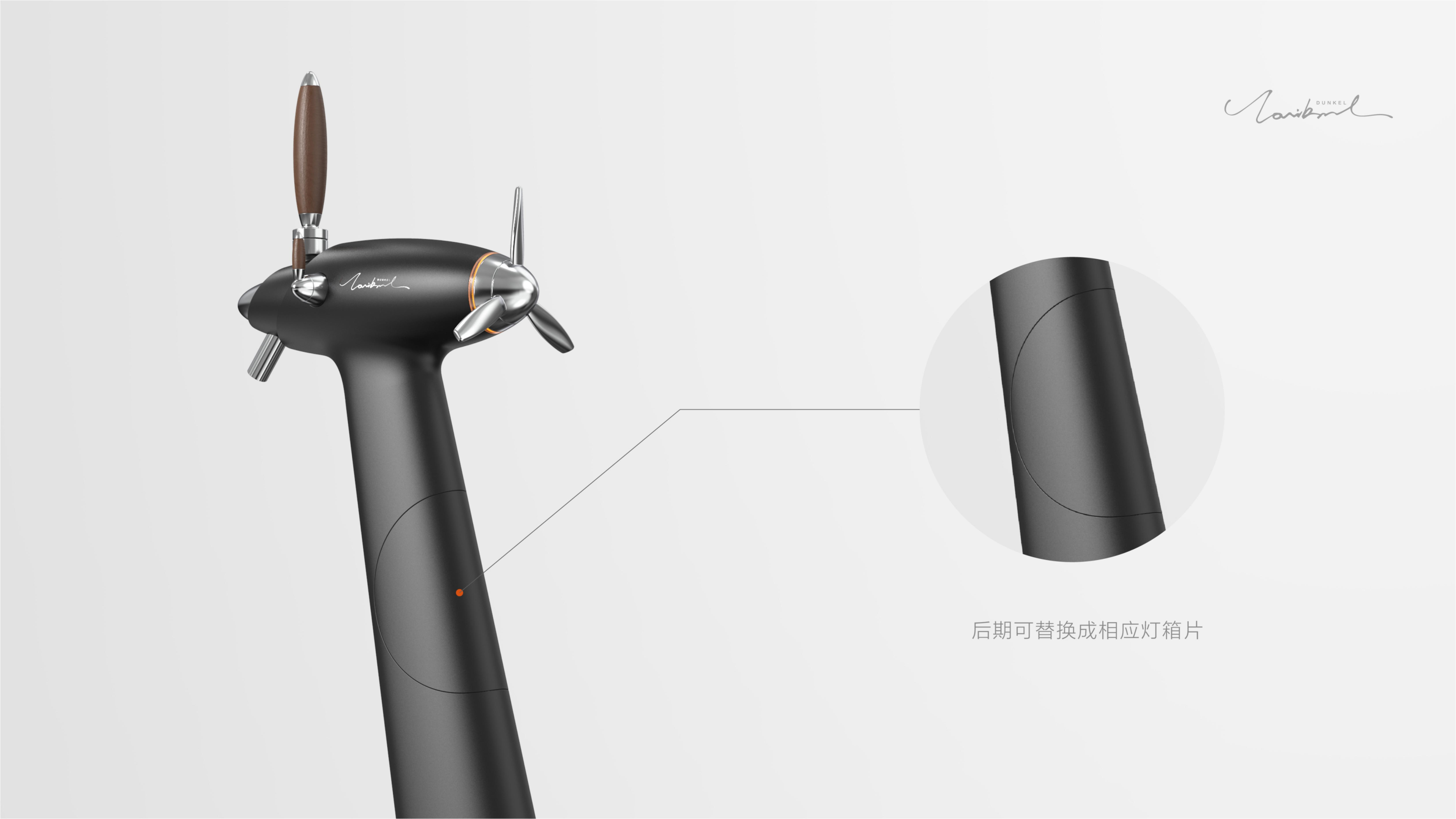 China Resources Snowflakes，Black beer，Commercial design，Beer column，