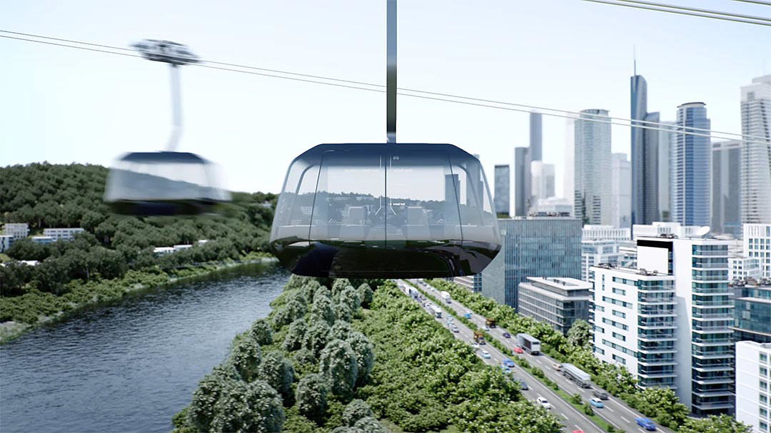 未来概念城市，Future Concept Urban，建筑，车辆，交通工具，概念设计，城市交通，