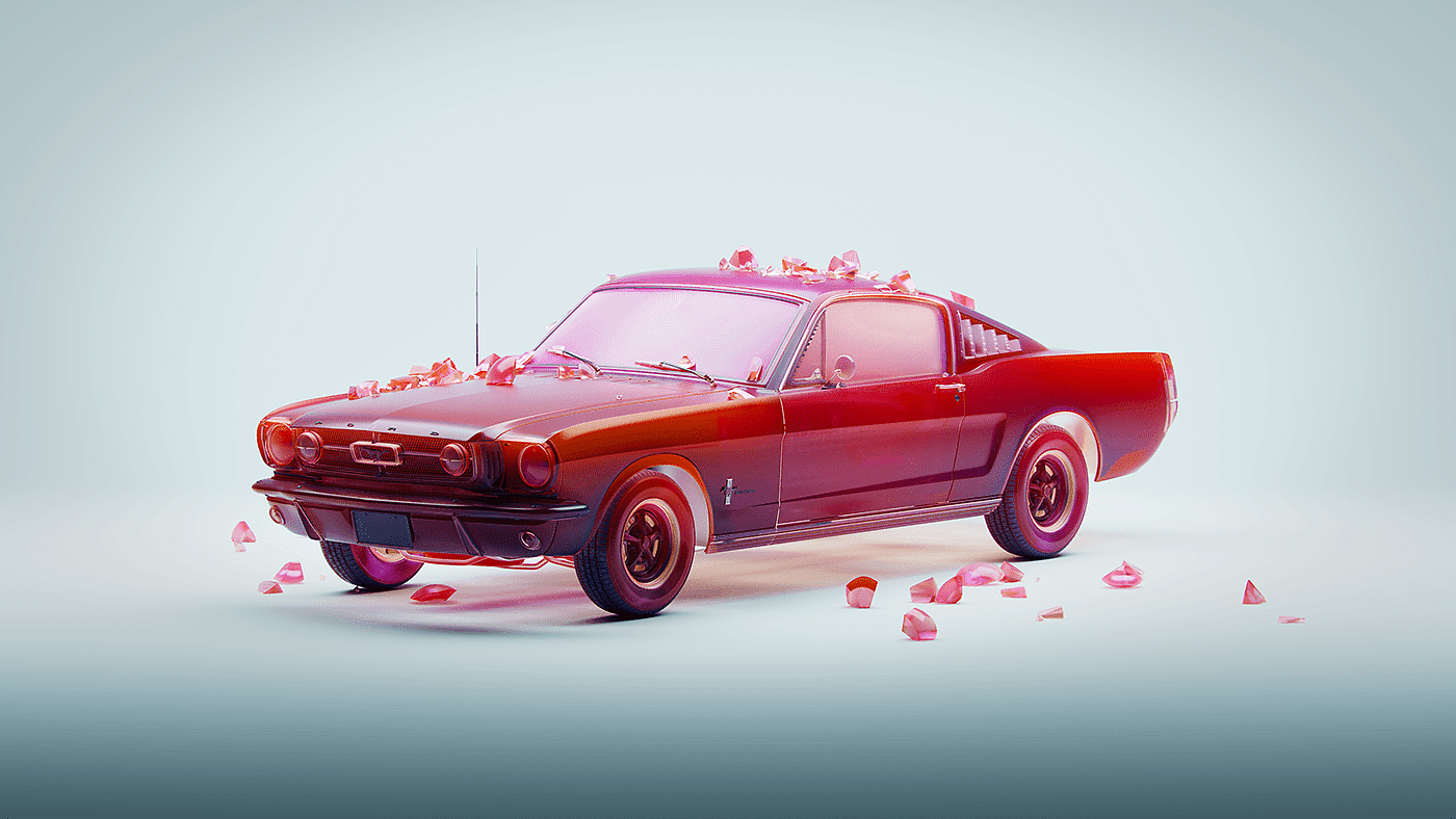 Candy Cars，糖果车，cgi，