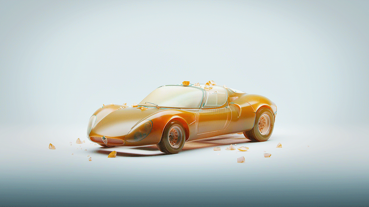 Candy Cars，糖果车，cgi，