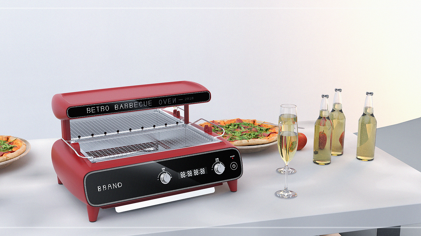 Smokeless grill，