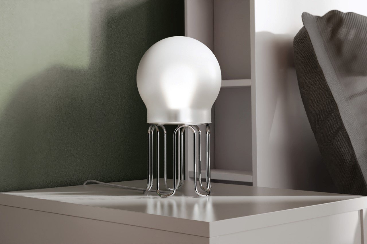 Jelly Lamp，Desktop lighting design，Bionics Design ，