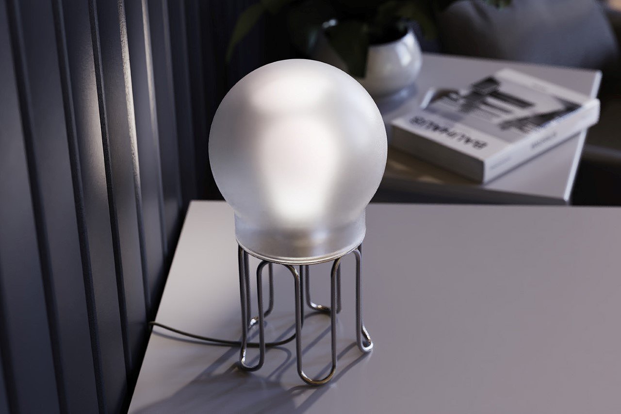 Jelly Lamp，Desktop lighting design，Bionics Design ，