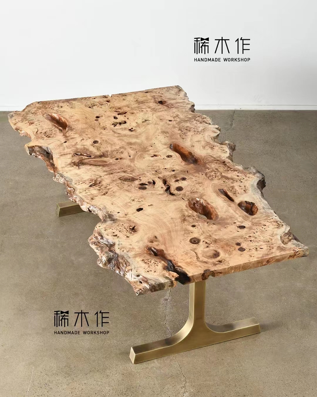 Solid wood furniture，Poplar tumor，