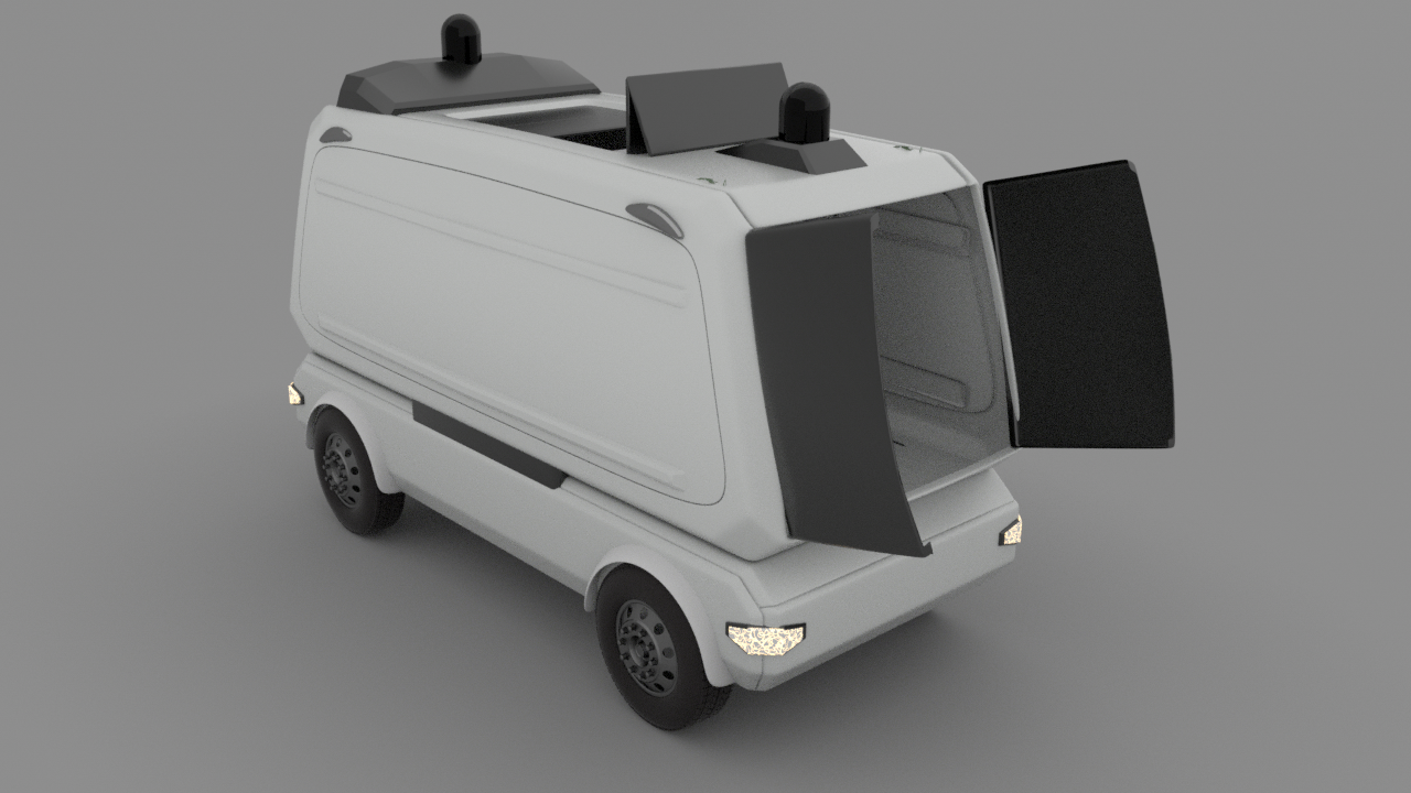 intelligence，Garbage truck，smart city，ai，high efficiency，future，