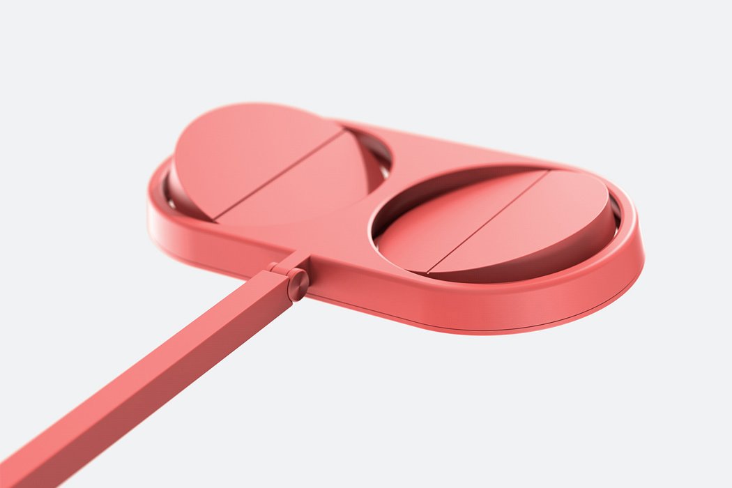 Desk lamp，lighting，Zheng Wenjie，Double-head smart lamp，