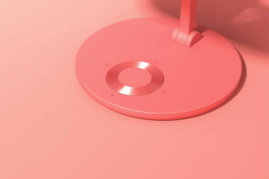 Desk lamp，lighting，Zheng Wenjie，Double-head smart lamp，