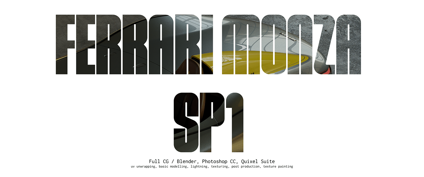 Ferrari，3d，cgi，automobile，