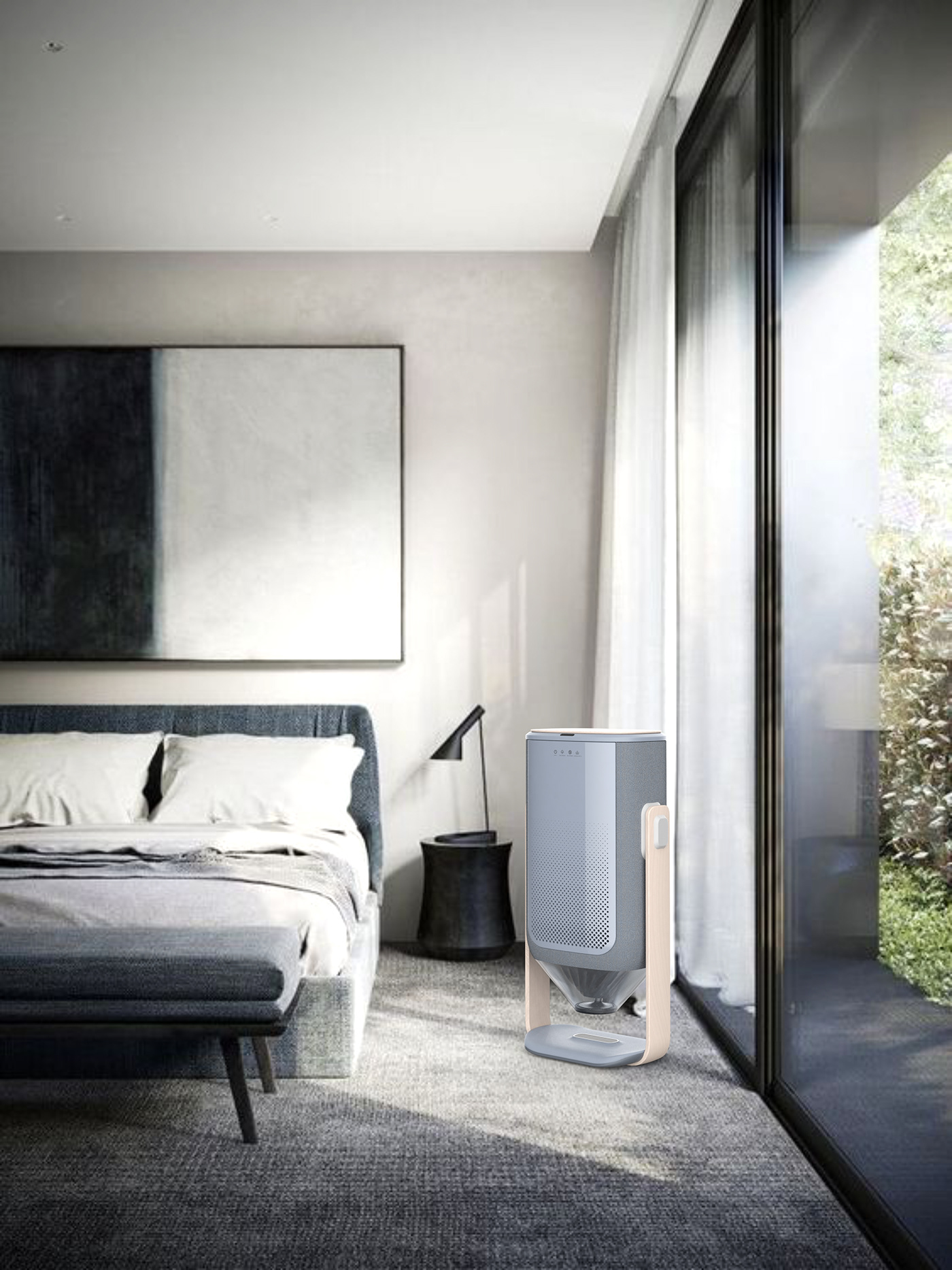 3d，industrial design，Design，Render，render，Vacuum cleaner，air cleaner，trash can，