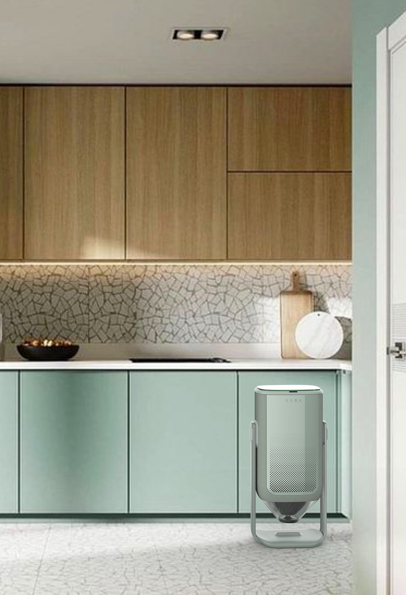 3d，industrial design，Design，Render，render，Vacuum cleaner，air cleaner，trash can，