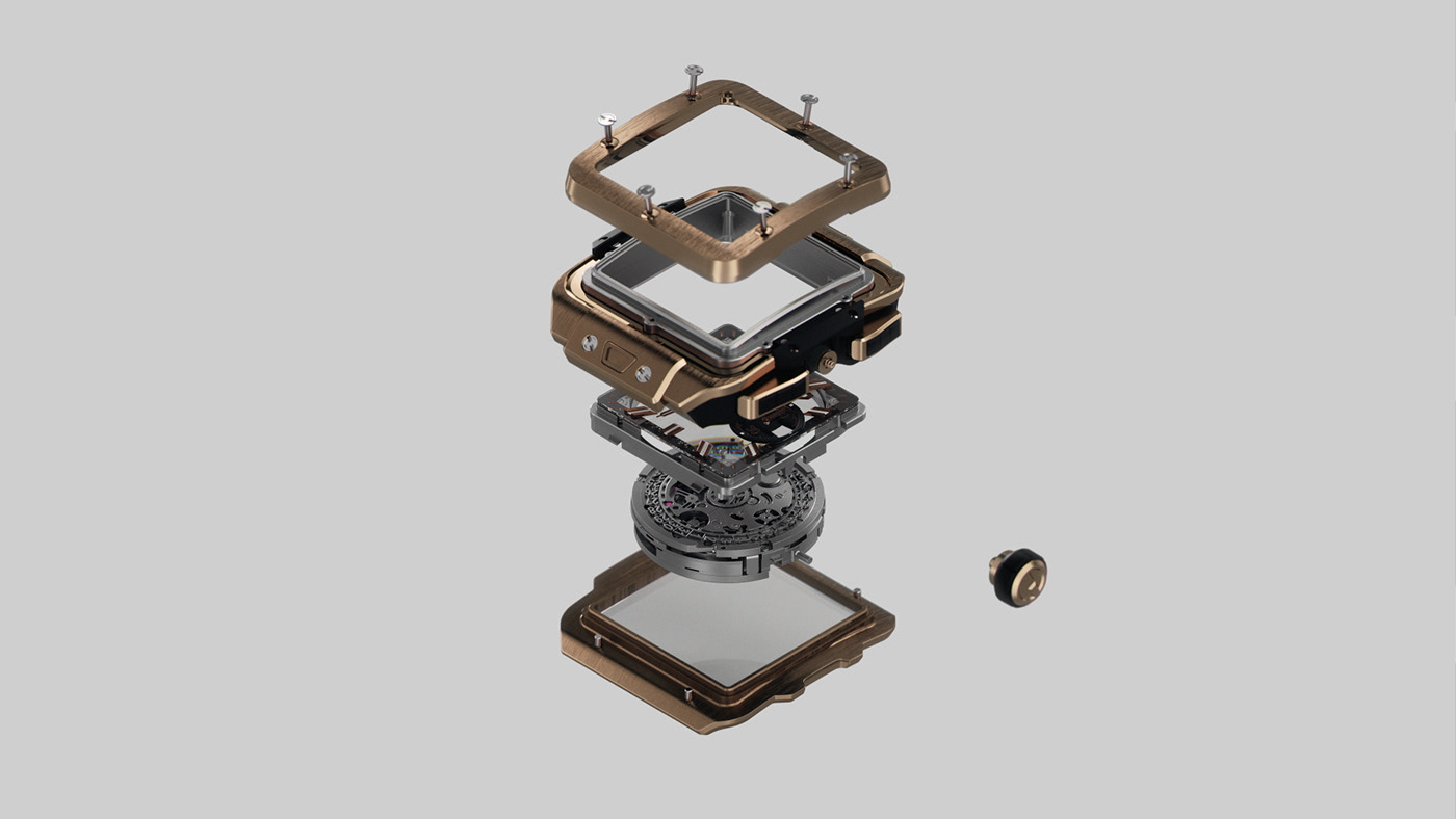 Wrist watch，Wristwatch，3d，cgi，