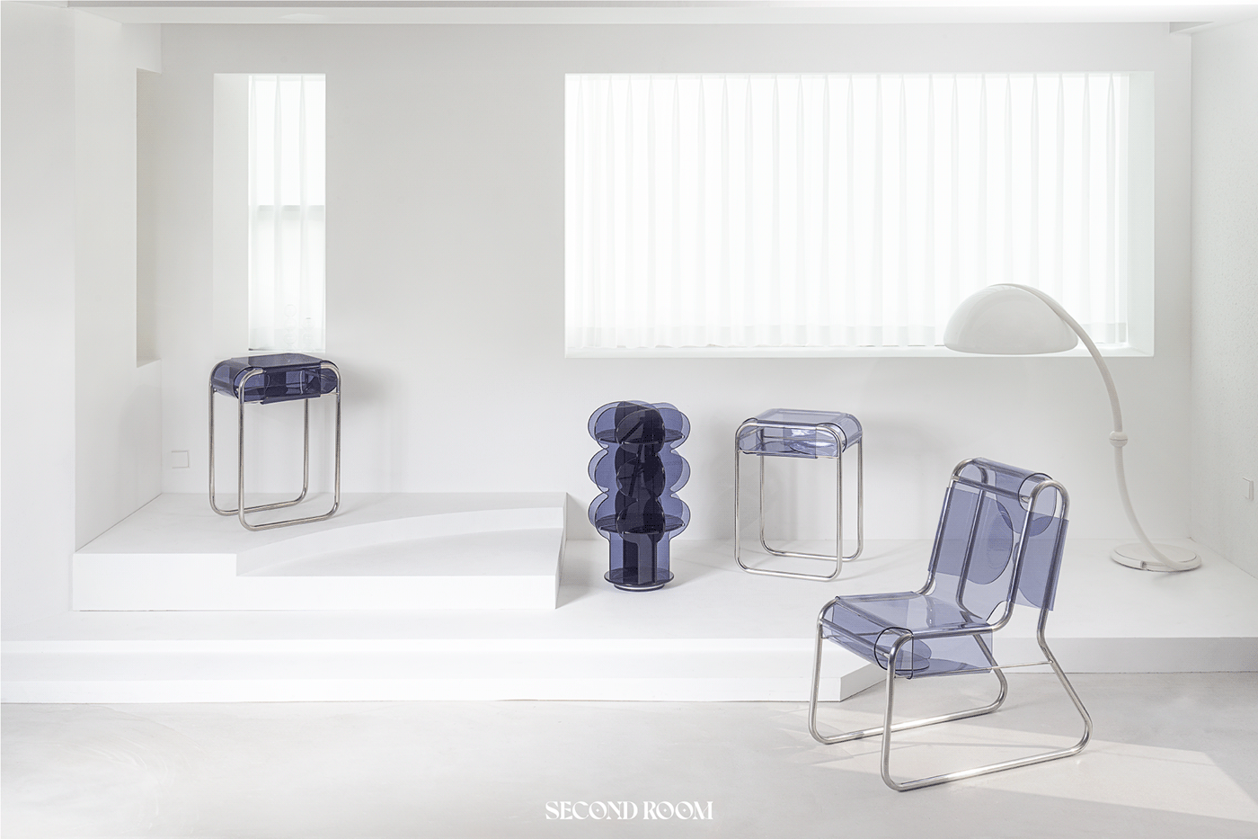 chair，fold，Acrylic，