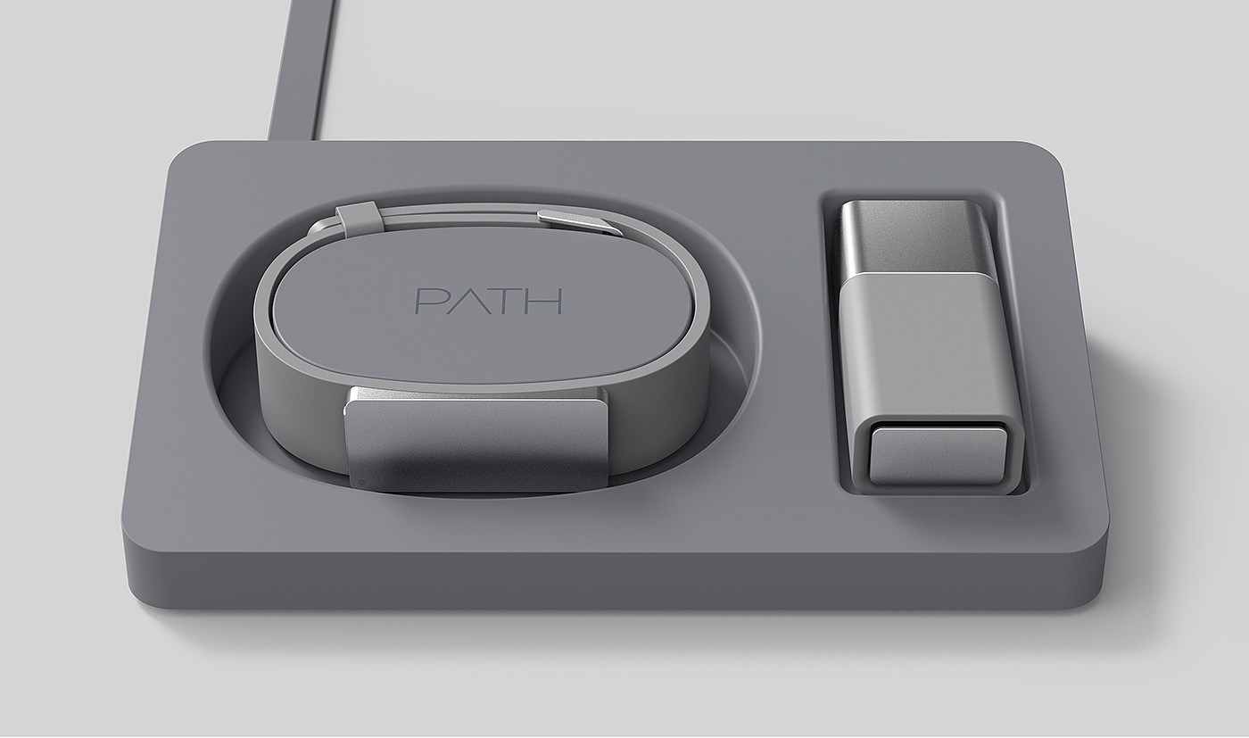 Path，Smart Bracelet，product design，industrial design，