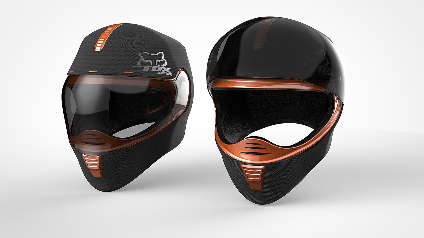 摩托车，头盔，面罩，