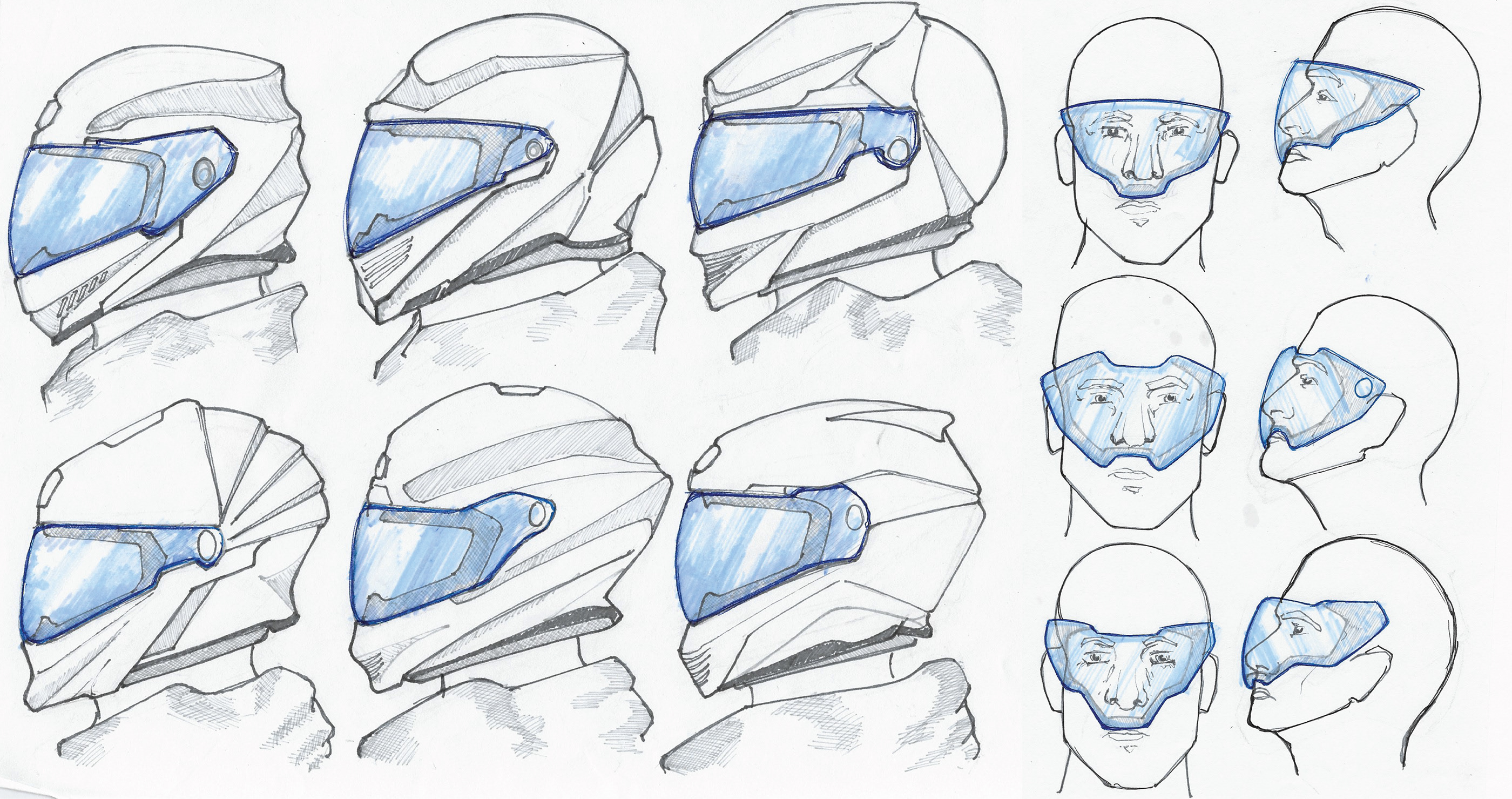 motorcycle，Helmet，face shield，