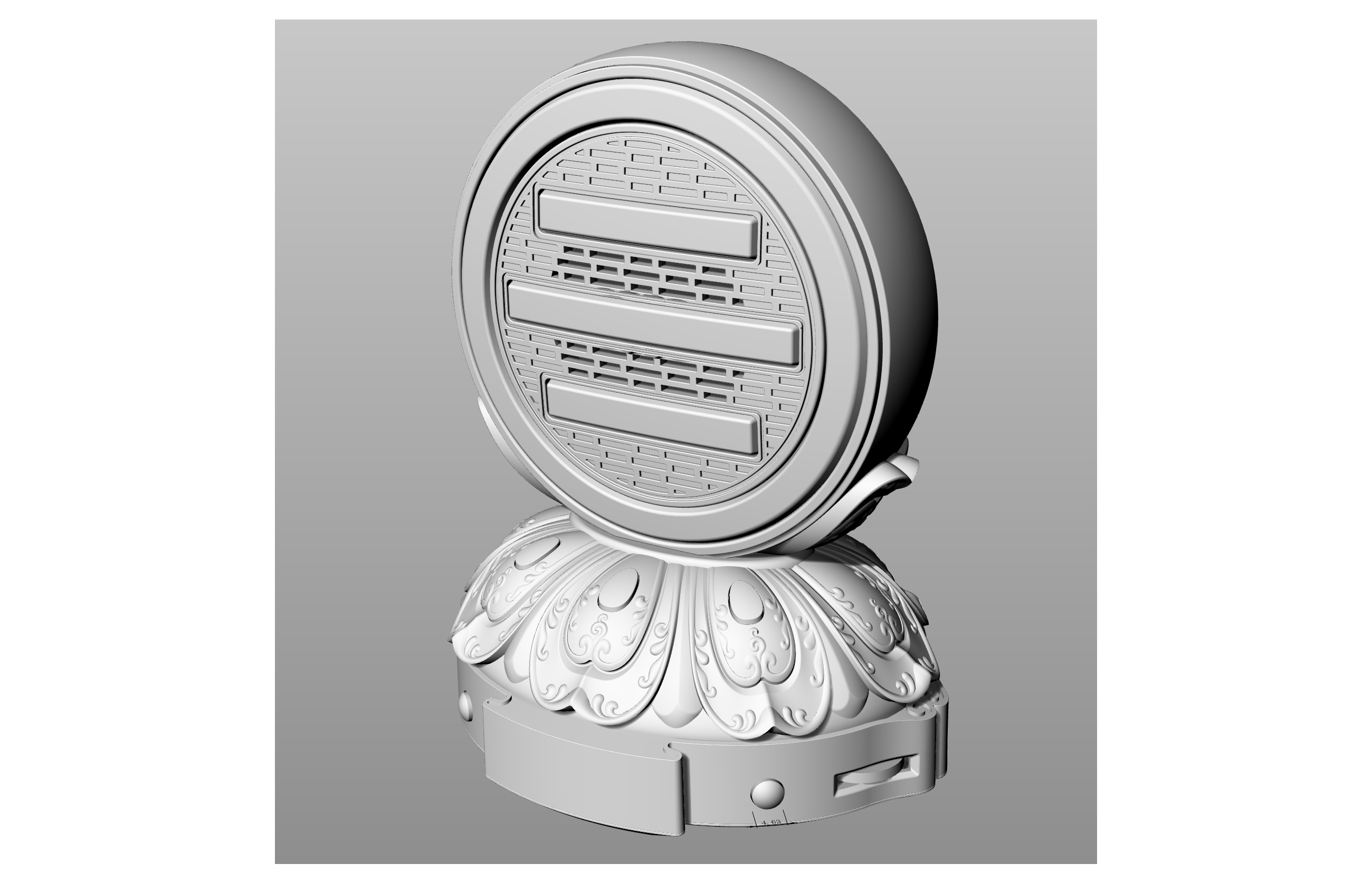 Warp sowing machine，player，loudspeaker box，industrial design，