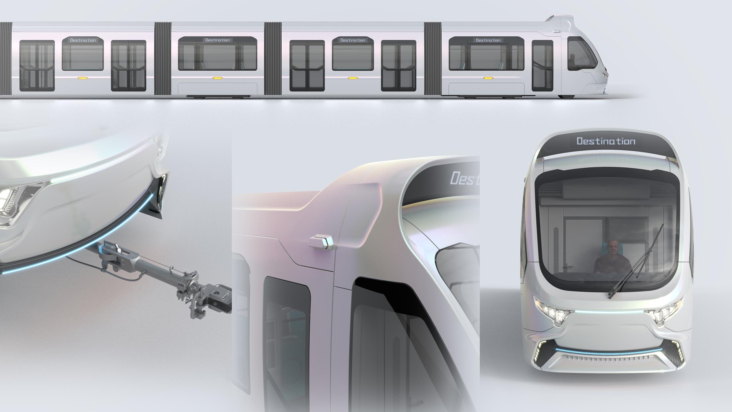 tram，vehicle，conceptual design，