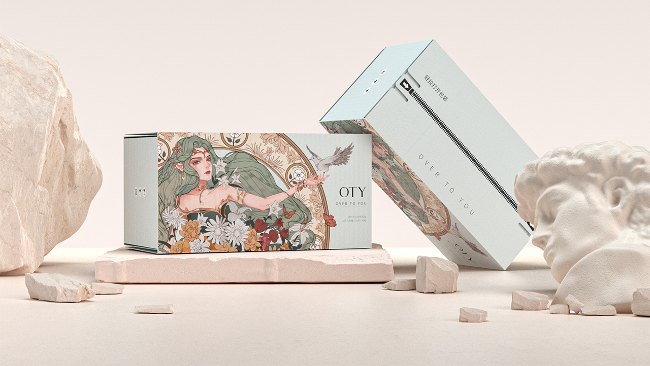 Cosmetic, brand case, packaging design, e-commerce design, brand，