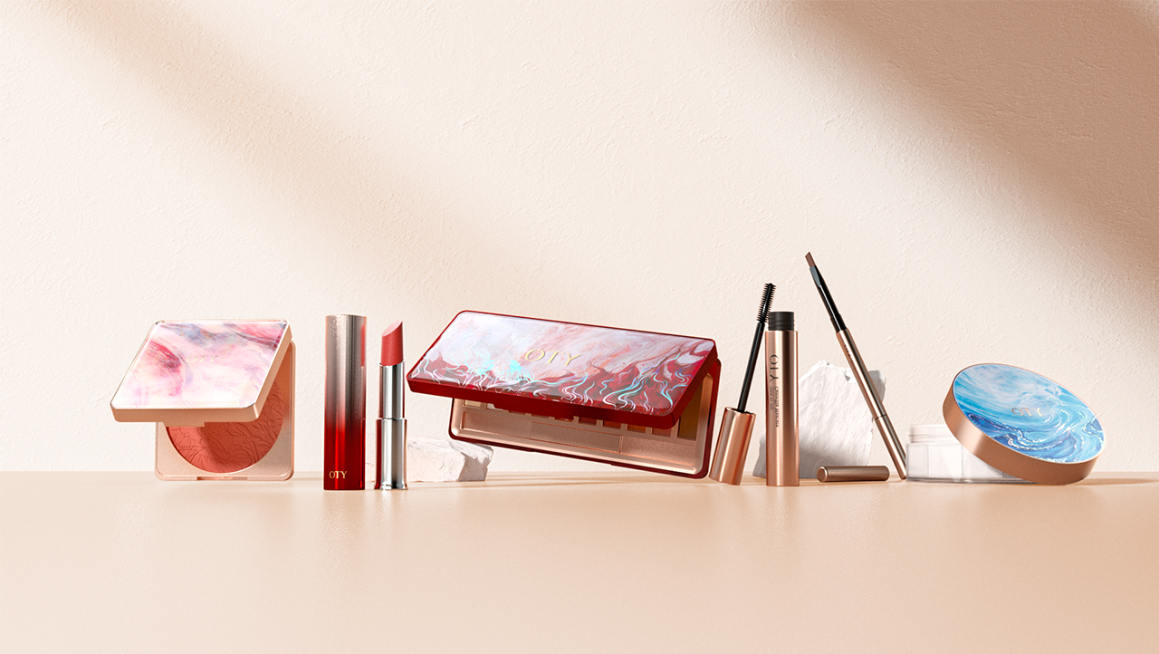 Cosmetic, brand case, packaging design, e-commerce design, brand，