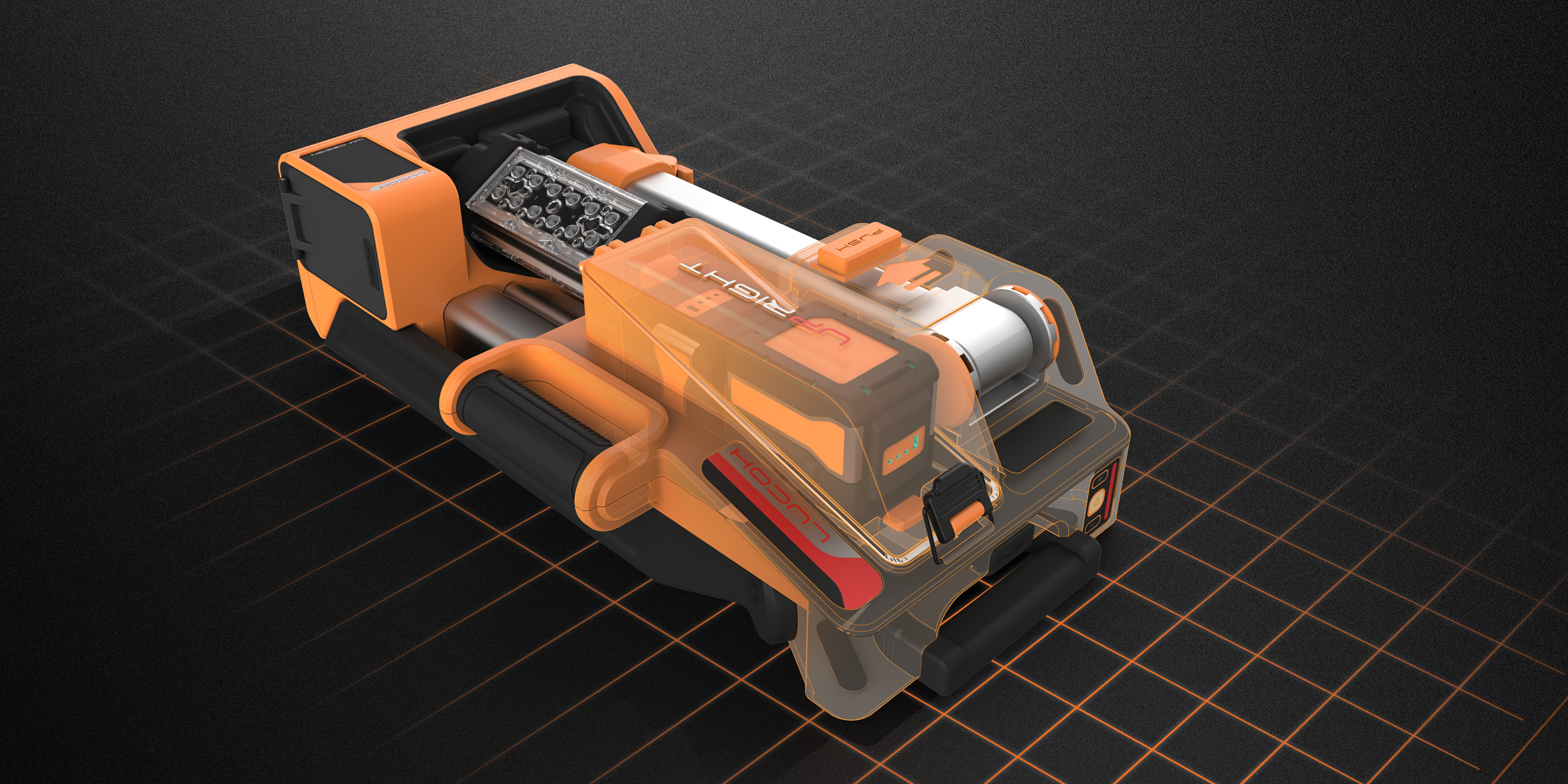 product design，Tool class，industrial design，Power Supply，equipment，outdoors，lamp，searchlight，