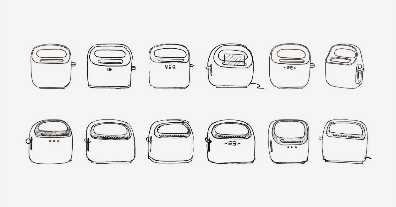 Kitchenware，practical，Metal，Household toaster，