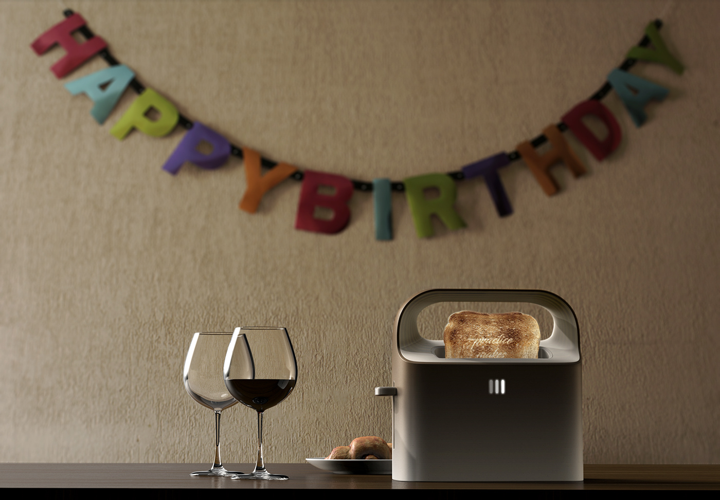 Kitchenware，practical，Metal，Household toaster，