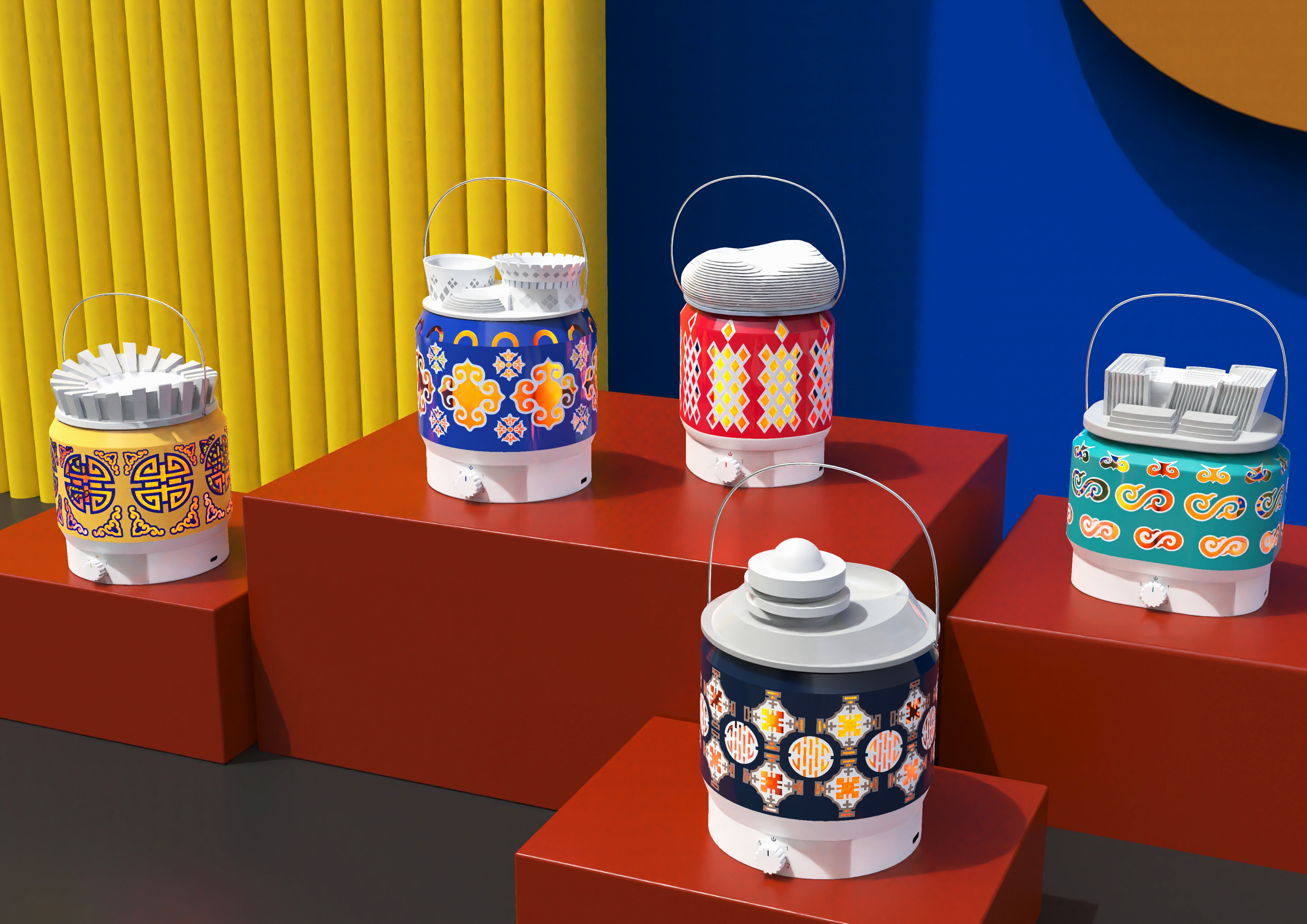 small home appliances，Cultural creation，Inner Mongolia，warm oneself，Fragrance expansion，